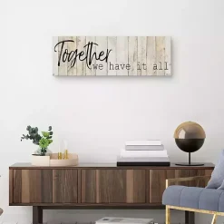 Clearance Kirklands Home Together Canvas Art Print