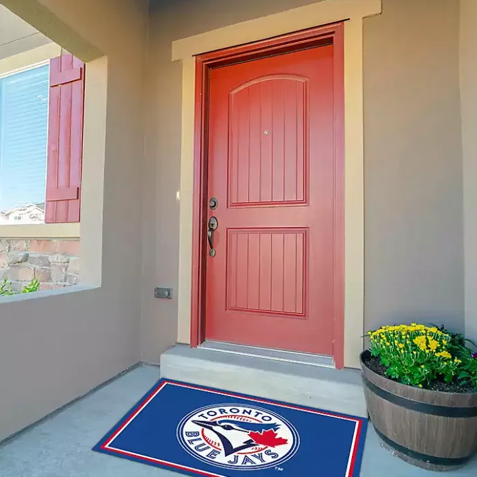 Sale Kirklands Home Toronto Blue Jays Spirit Rug, 3x4