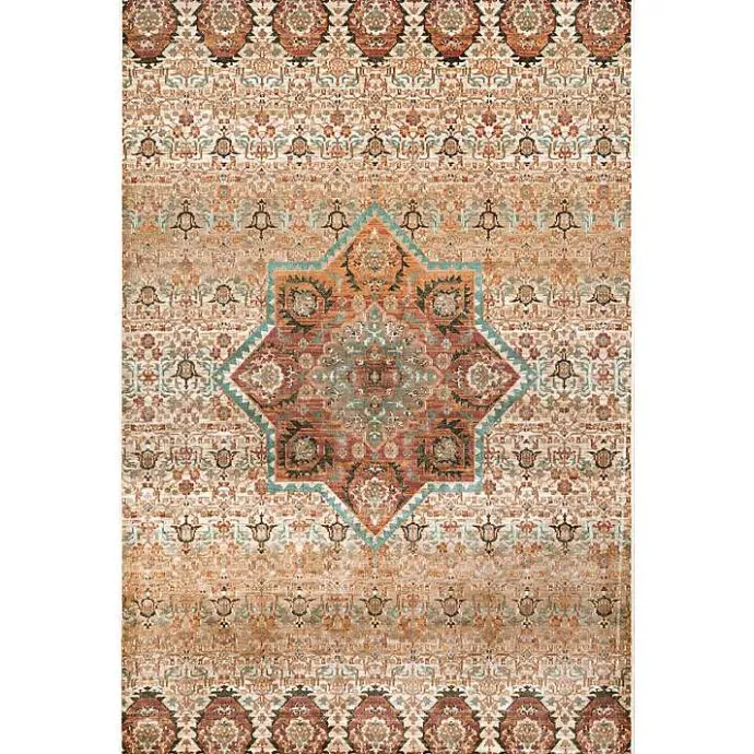 Kirklands Home Traditional Doreen Medallion Area Rug, 8x11