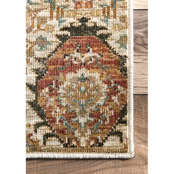 Kirklands Home Traditional Doreen Medallion Area Rug, 8x11
