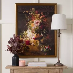 Kirklands Home Traditional Floral Still Life Framed Art Print Multi