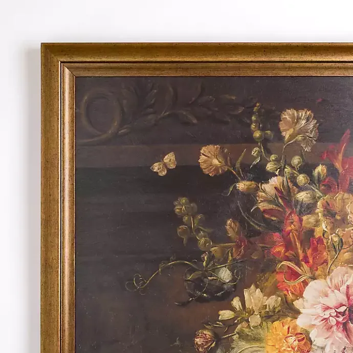 Kirklands Home Traditional Floral Still Life Framed Art Print Multi