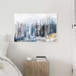 Sale Kirklands Home Tranquil Forest Framed Canvas Art Print
