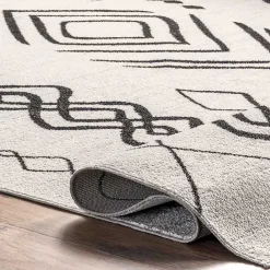 Clearance Kirklands Home Transitional Moroccan Washable Area Rug, 4x6