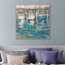 Discount Kirklands Home Trio Light Framed Canvas Art Print