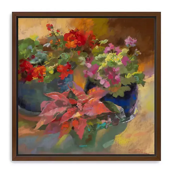 Hot Kirklands Home Trois Rouges Framed Canvas Art Print