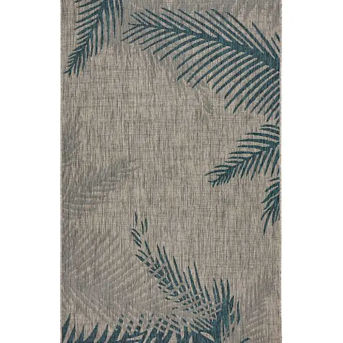 Discount Kirklands Home Tropical Palms Captiva Outdoor Area Rug, 7x9