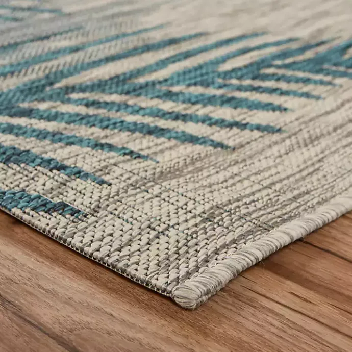 Discount Kirklands Home Tropical Palms Captiva Outdoor Area Rug, 7x9