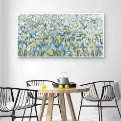 Best Kirklands Home Tulip Parade Framed Canvas Art Print Multi