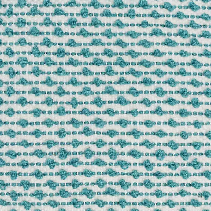 Discount Kirklands Home Turquoise Knotted Tassel Outdoor Throw Pillow Blue