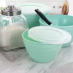 Sale Kirklands Home Turquoise Martha Stewart 8-pc. Storage Bowls Blue