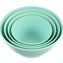 Sale Kirklands Home Turquoise Martha Stewart 8-pc. Storage Bowls Blue