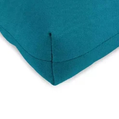 Online Kirklands Home Turquoise Tufted Outdoor Chair Cushions, Set of 2 Blue