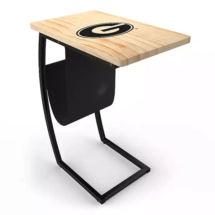 Sale Kirklands Home University of Georgia Wood C-Table Tan
