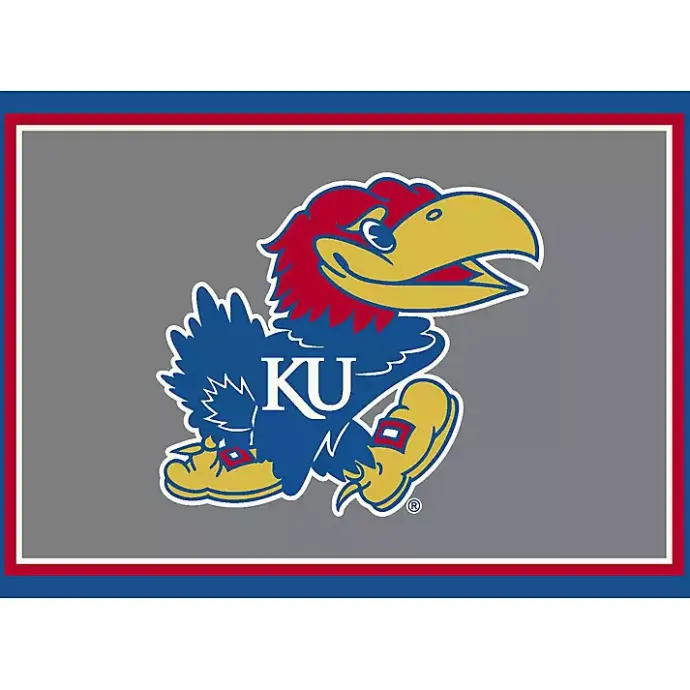 Online Kirklands Home University of Kansas Area Rug, 4x6