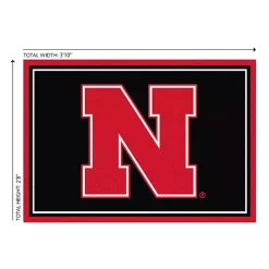 Kirklands Home University of Nebraska Area Rug, 3x4