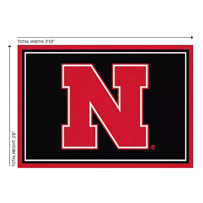 Kirklands Home University of Nebraska Area Rug, 3x4