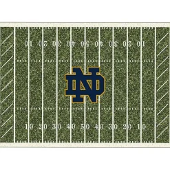 Hot Kirklands Home University of Notre Dame Homefield Area Rug, 6x8