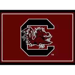 Kirklands Home University of South Carolina Area Rug, 4x6 Red