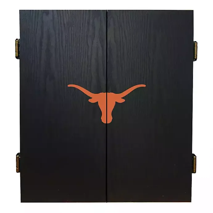 Online Kirklands Home University of Texas Dartboard Set