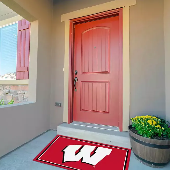 Hot Kirklands Home University of Wisconsin Area Rug, 3x4