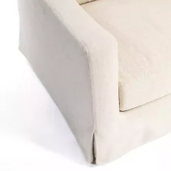 Online Kirklands Home Upholstered Weekend Sofa Ivory