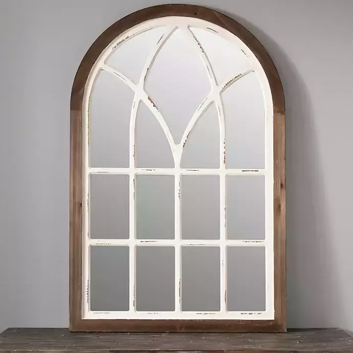 Hot Kirklands Home Vail Two-Tone Arch Wall Mirror