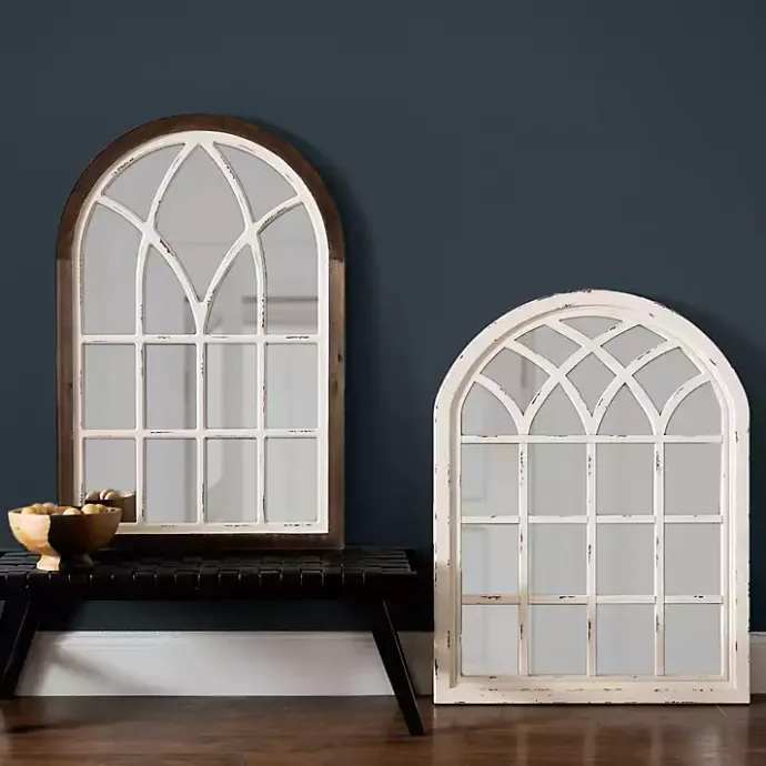 Hot Kirklands Home Vail Two-Tone Arch Wall Mirror