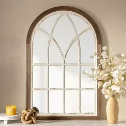 Hot Kirklands Home Vail Two-Tone Arch Wall Mirror