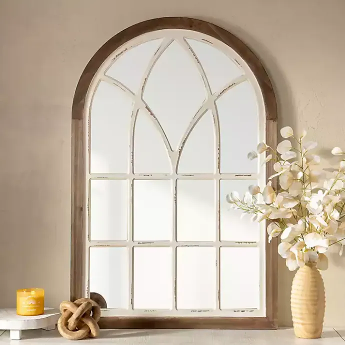 Hot Kirklands Home Vail Two-Tone Arch Wall Mirror