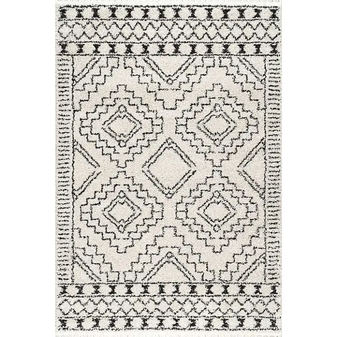 Online Kirklands Home Vailiki Moroccan Tribal Tassel Area Rug, 5x7