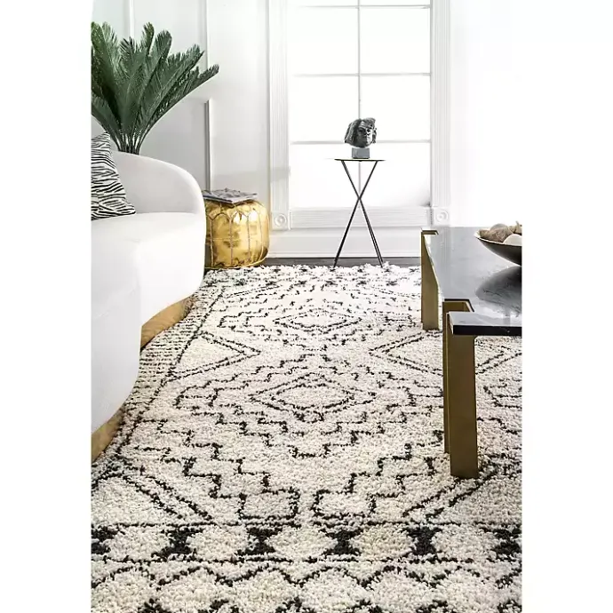 Online Kirklands Home Vailiki Moroccan Tribal Tassel Area Rug, 5x7