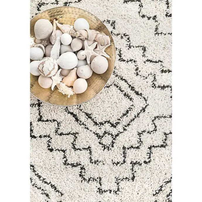 Online Kirklands Home Vailiki Moroccan Tribal Tassel Area Rug, 5x7