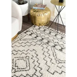 Online Kirklands Home Vailiki Moroccan Tribal Tassel Area Rug, 5x7