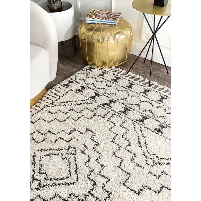 Online Kirklands Home Vailiki Moroccan Tribal Tassel Area Rug, 5x7