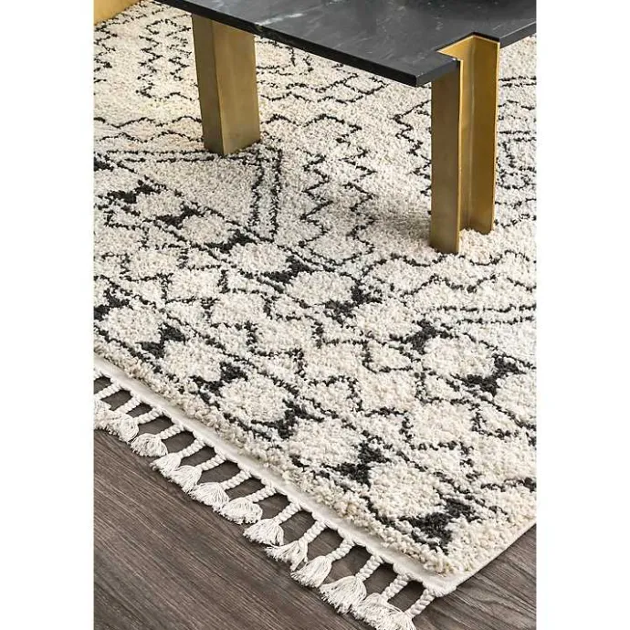 Online Kirklands Home Vailiki Moroccan Tribal Tassel Area Rug, 5x7