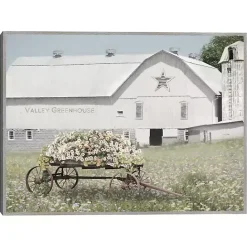 New Kirklands Home Valley Greenhouse Framed Art Print