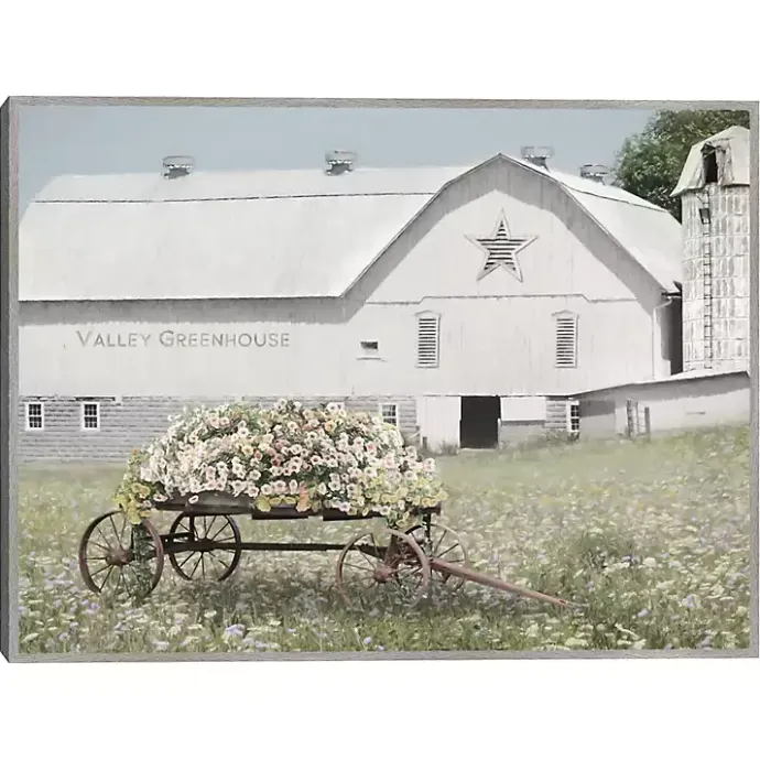 New Kirklands Home Valley Greenhouse Framed Art Print