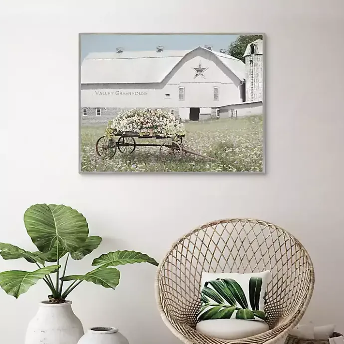 New Kirklands Home Valley Greenhouse Framed Art Print