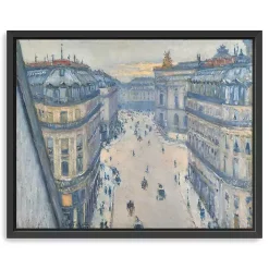 Hot Kirklands Home View From Seventh Floor Framed Canvas Art Print