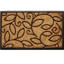 Outlet Kirklands Home Vine Leaves Swirl Doormat, 36x24 in.