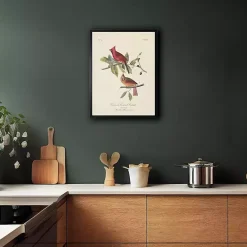 Sale Kirklands Home Vintage Cardinal Birds Framed Art Print
