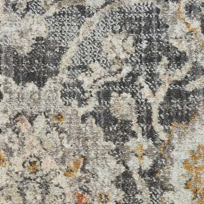 Best Kirklands Home Vintage Charcoal Oushak Area Rug, 8x10 Gray