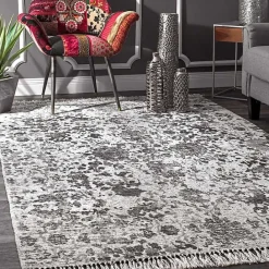 Outlet Kirklands Home Vintage Ezra Fringe Area Rug, 5x8