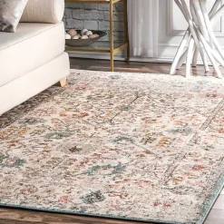 Online Kirklands Home Vintage Floral Lenore Area Rug, 5x7 Multi
