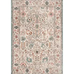 Kirklands Home Vintage Floral Lenore Area Rug, 7x10 Multi