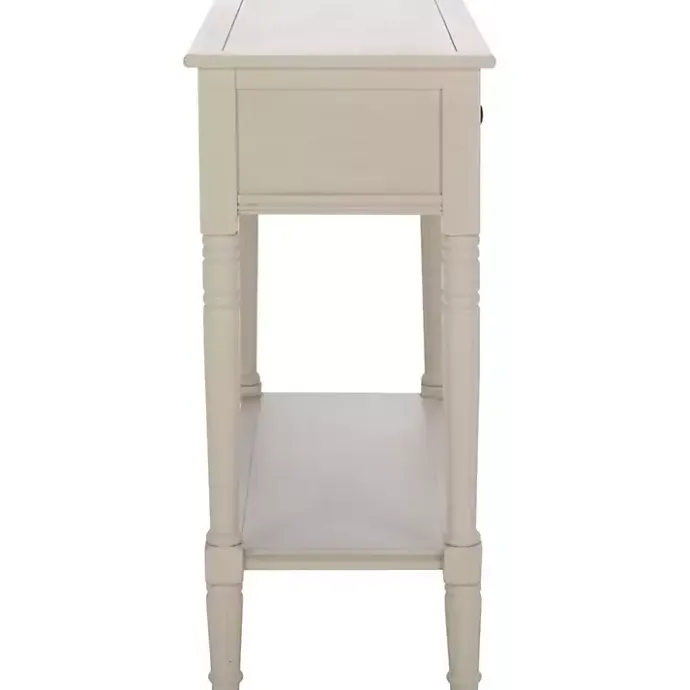 Online Kirklands Home Vintage 2-Drawer Samantha Console Table Gray