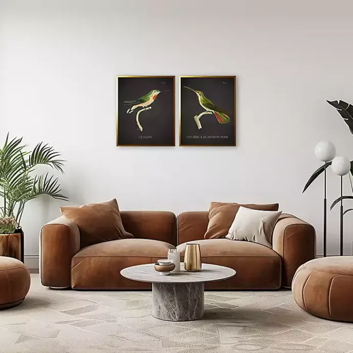 Online Kirklands Home Vintage Hummingbird IV 2-pc. Framed Art Print Set