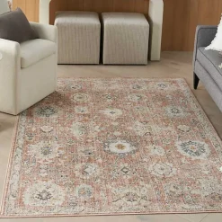 Outlet Kirklands Home Vintage Rust Oushak Area Rug, 5x7