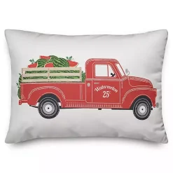 Discount Kirklands Home Vintage Watermelon Truck Outdoor Pillow